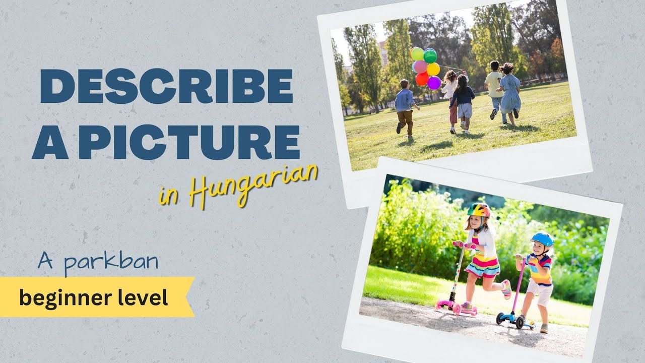 Describe a picture in #hungarian / IN THE PARK