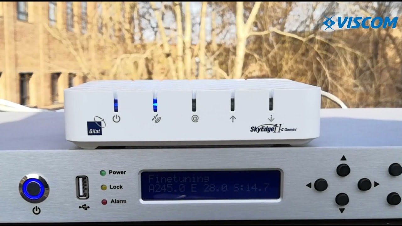 Спутниковый VSAT терминал Телеком85i от компании ВизКом