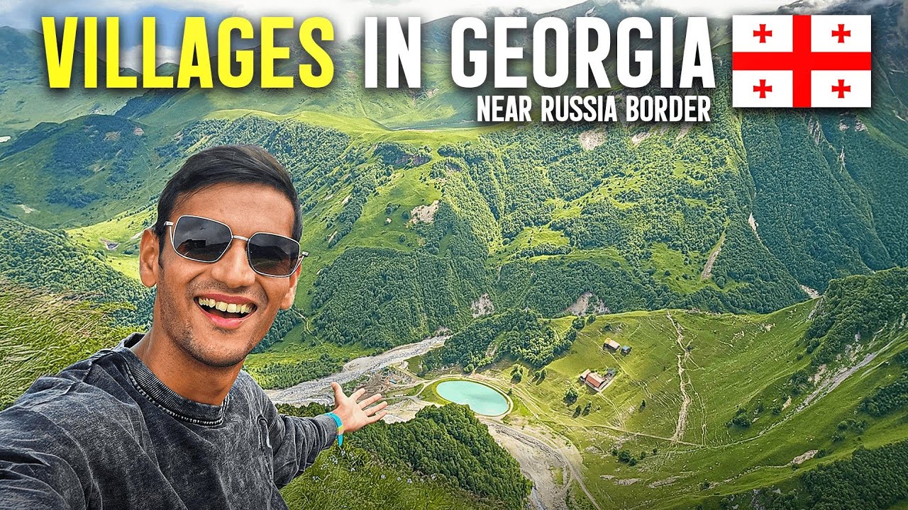 Beautiful Villages Near Georgia - Russia Border || Kazbegi, Gadauri, Ananauri 🇬🇪