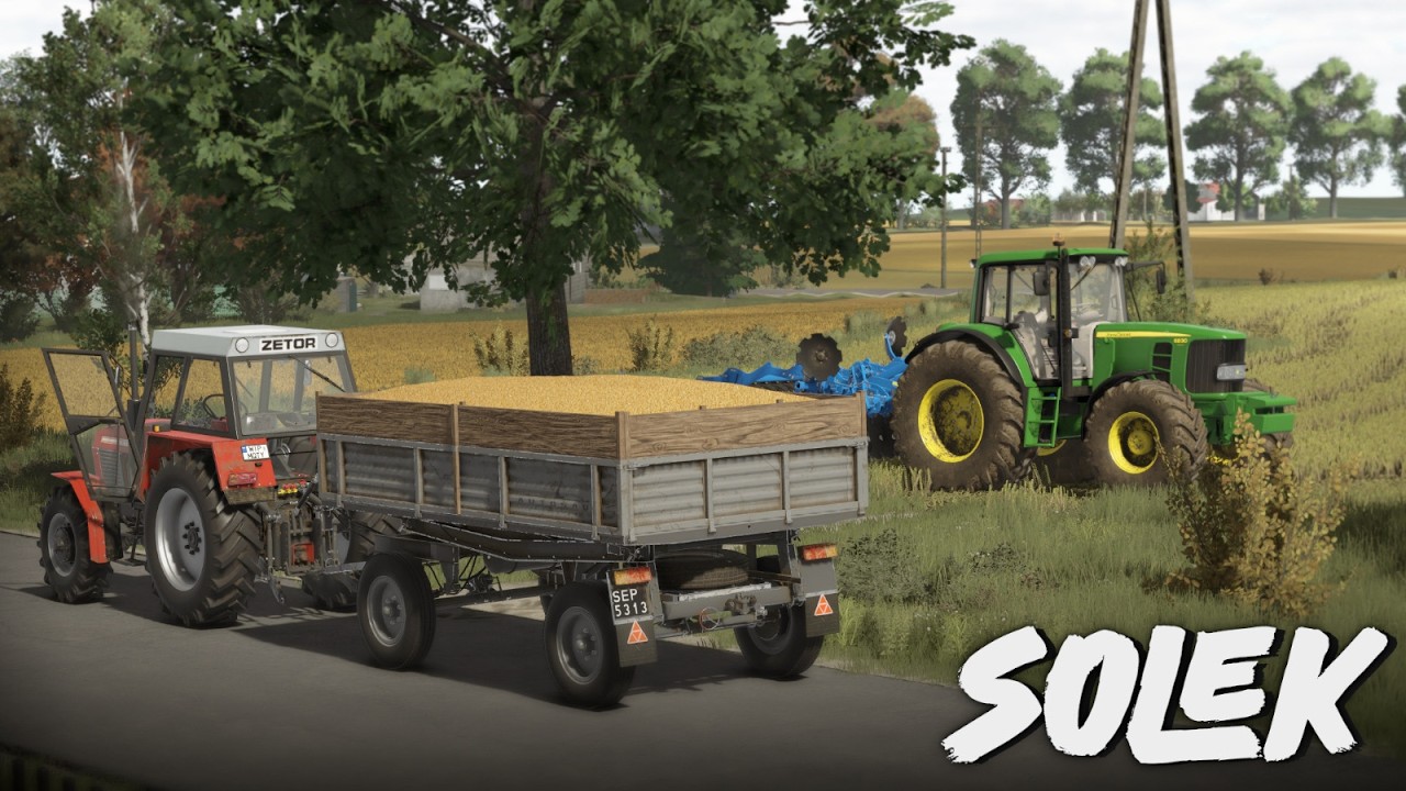 Jesienny dzień pełen pracy na Solku [FS25] Rajot GPLAY