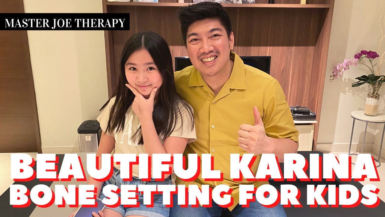 BEAUTIFUL KARINA | BONE SETTING FOR KIDS | NO EDIT VIDEO | #MASTERJOETHERAPY BONE SETTING