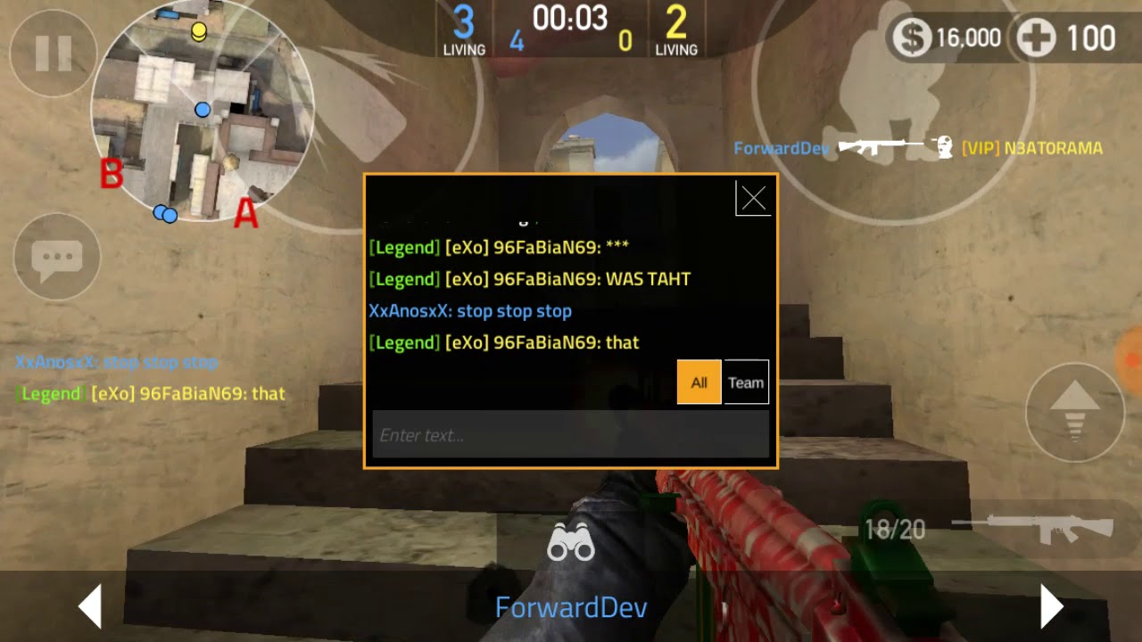 Hacker in Forward Assault