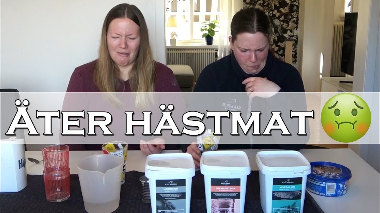 MUKBANG - ÄTER HÄSTMAT
