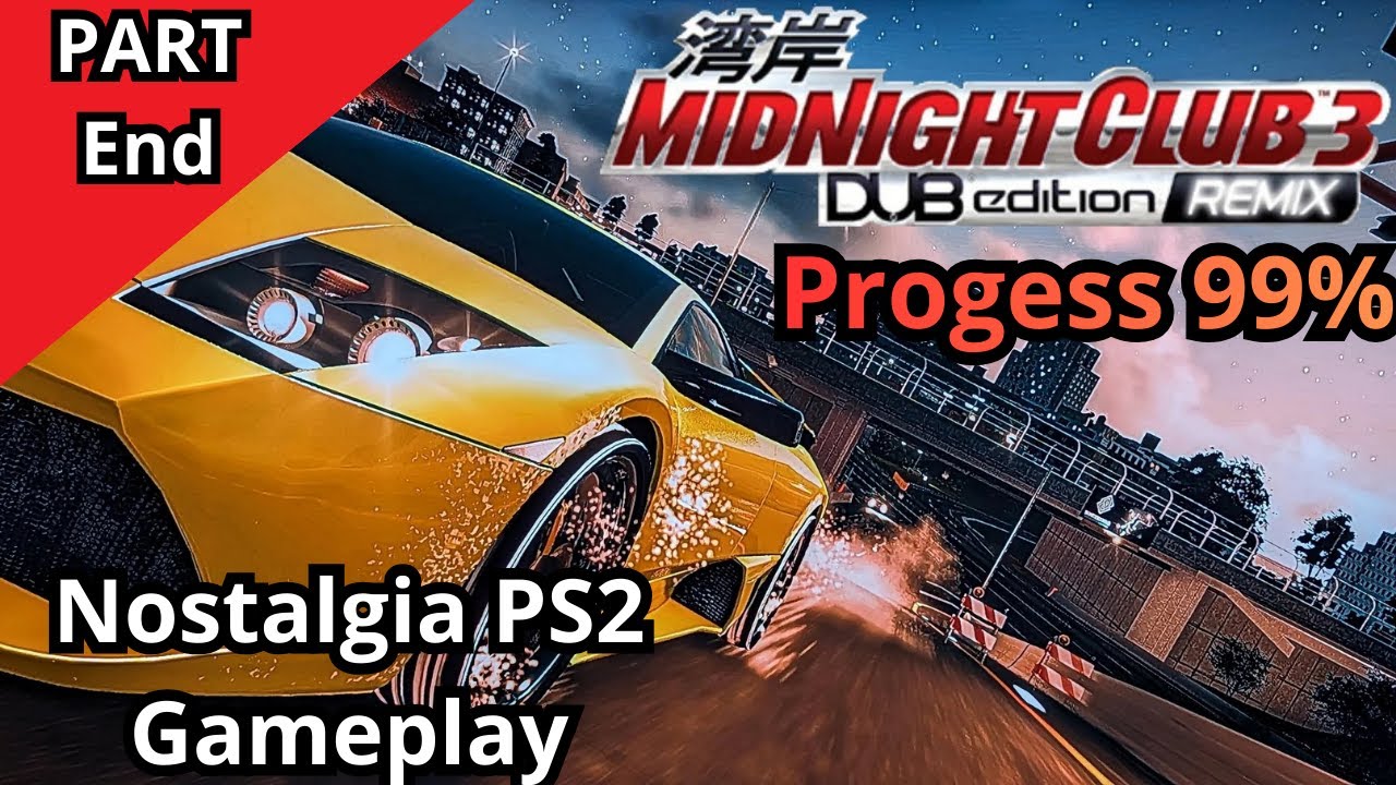LIVE !! End - Nyoba Mobil Polisi - Tokyo Challenge[ Midnight Club DUB Edition Remix ] Part 14 - End