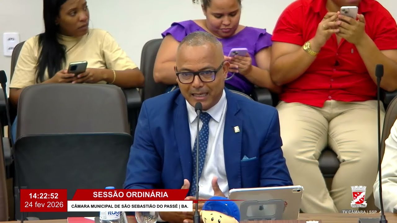 🔴 Sessão Ordinária | 24 de Fevereiro de 2026