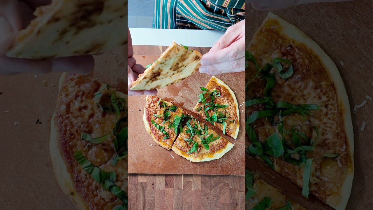 Thin & Crispy Crust Pizza - No Yeast!