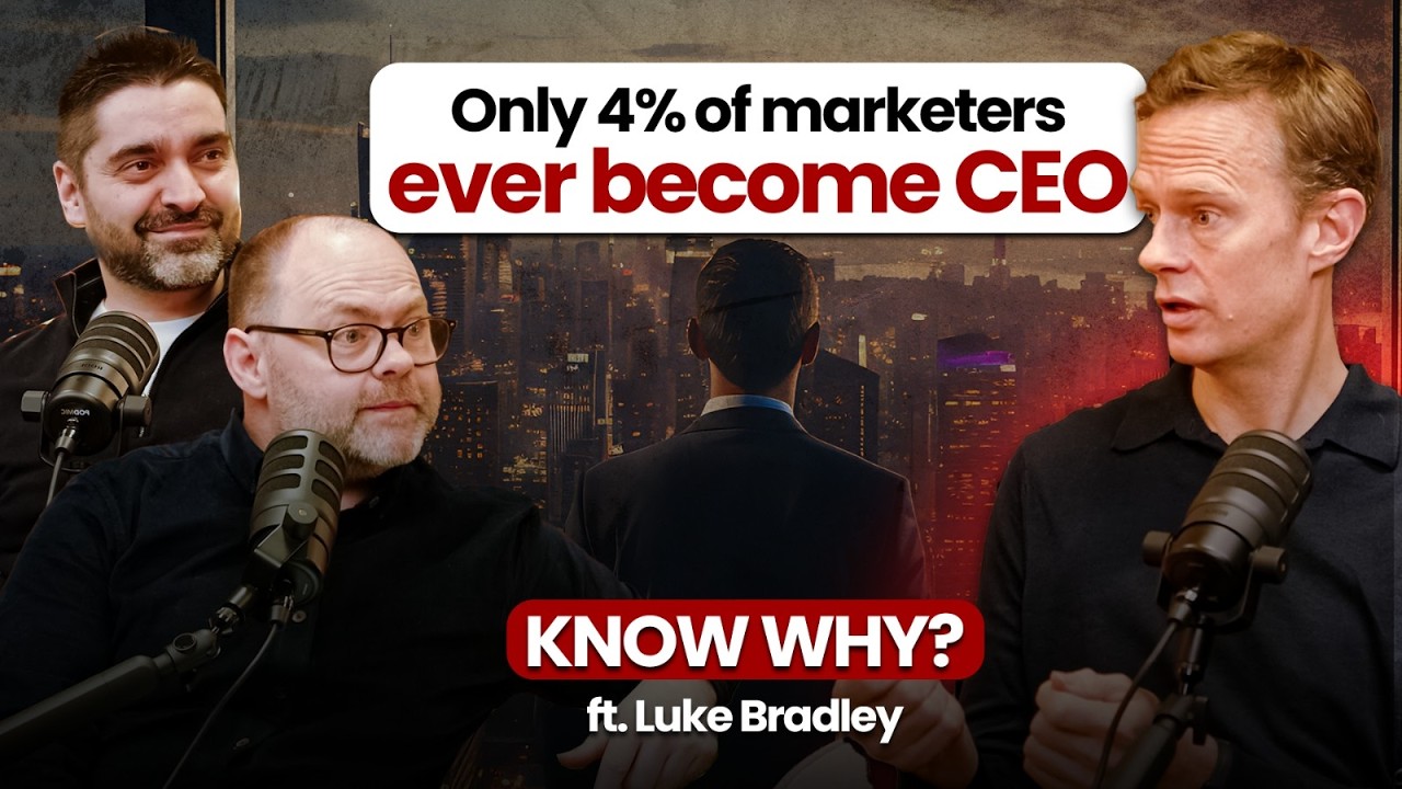 How a Marketer Became CEO of The Economist | Luke Bradley-Jones on AI, Media & Leadership