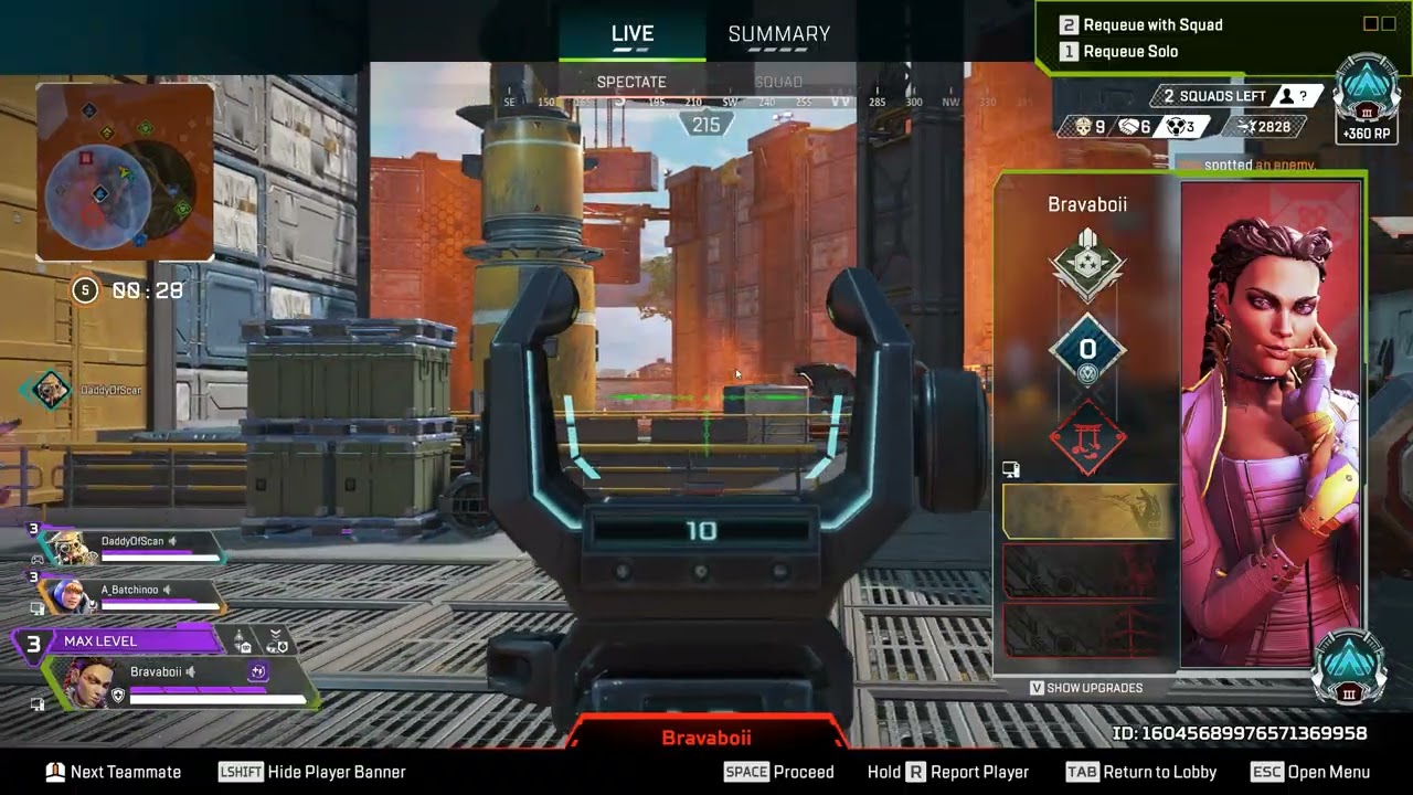 Apex Legends cheater: Bravaboii