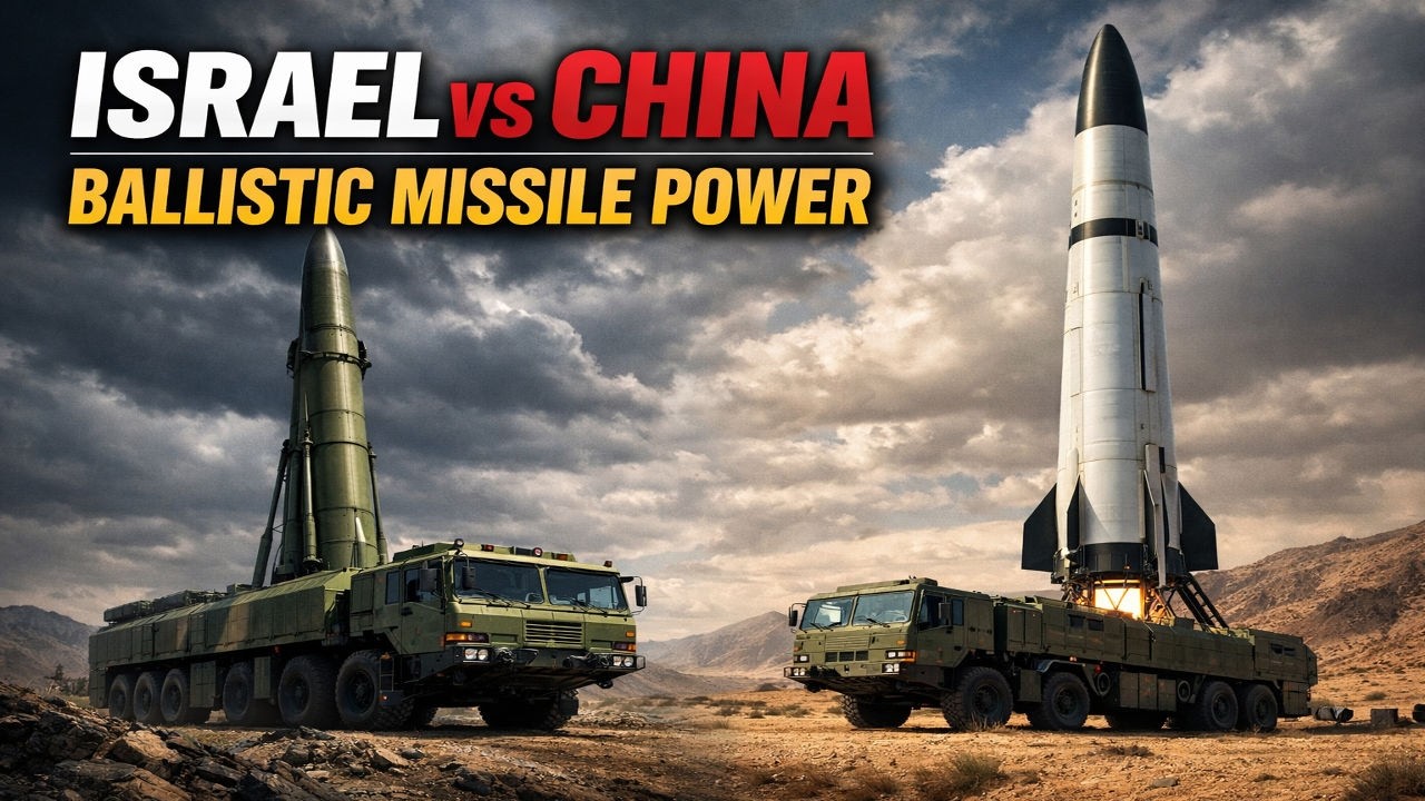 Israel vs China: Ultimate Ballistic Missile Power