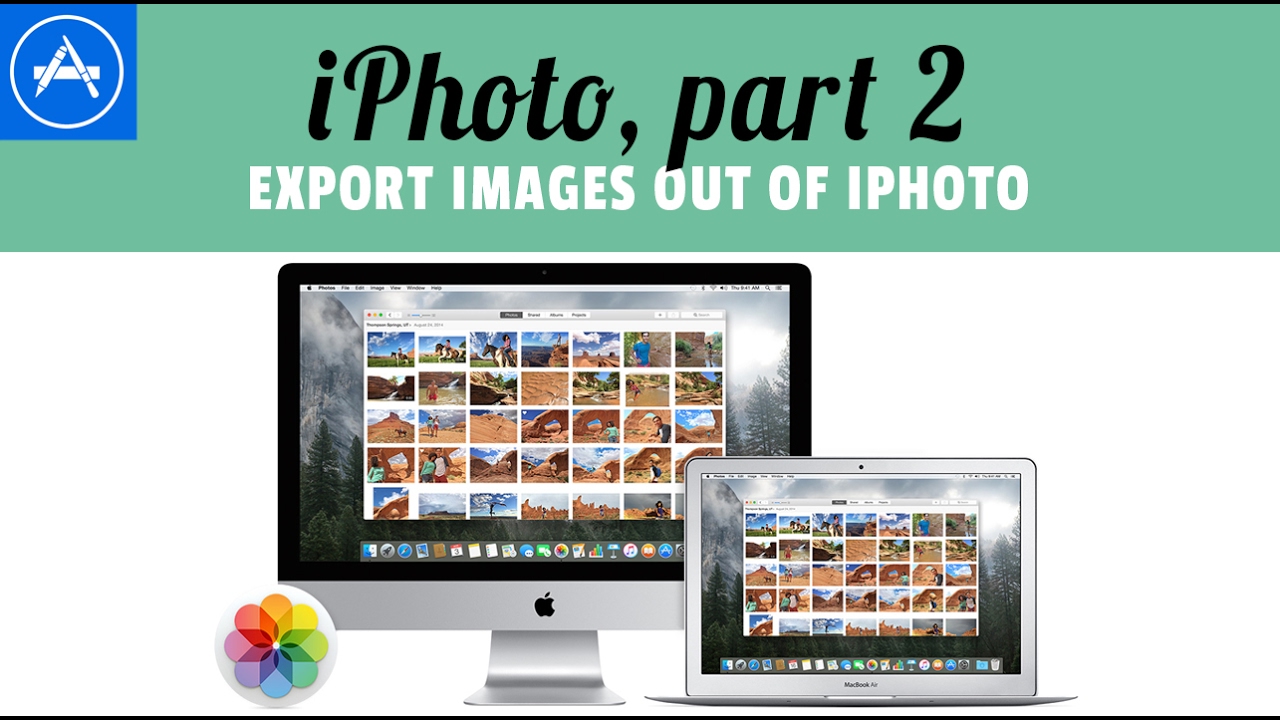 How to export images out of iPhoto?