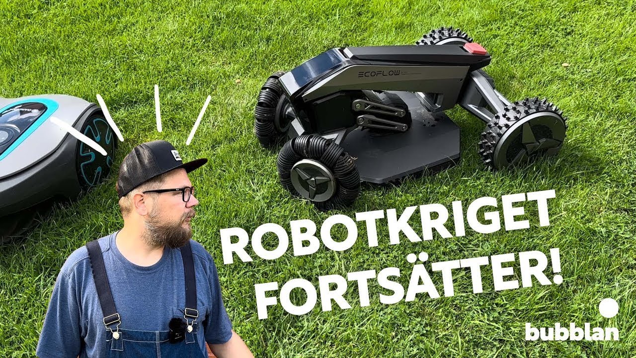 EcoFlow Blade – Robotgräsklipparen du blir rädd för