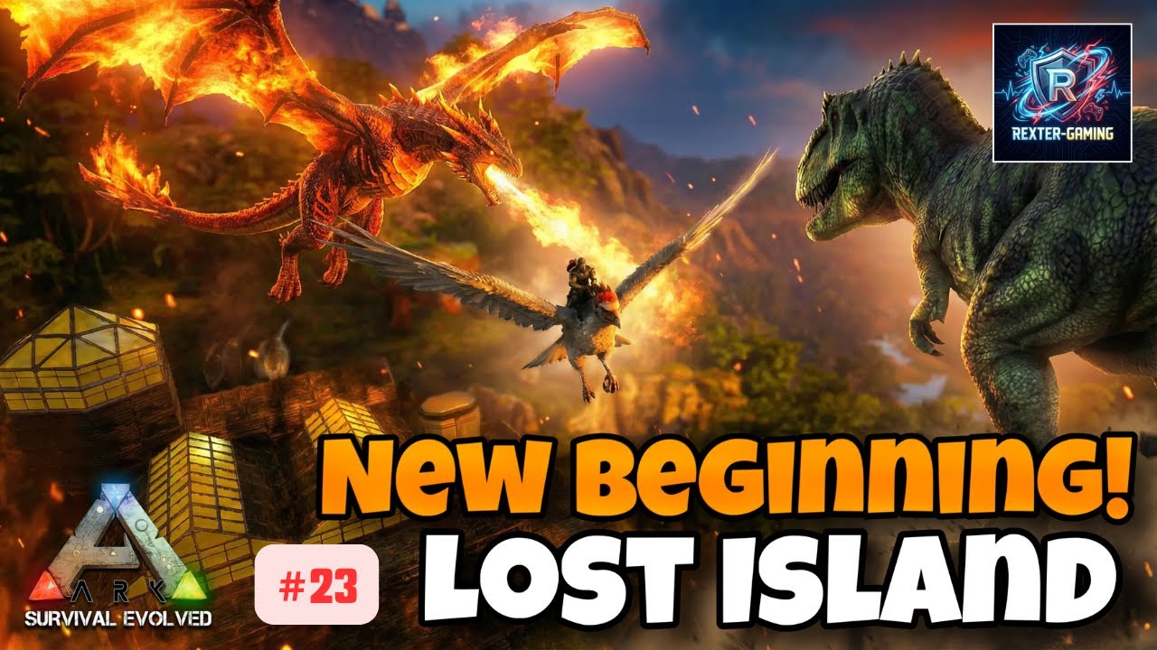 I Lost Everything💔.. So I Started Again / ARK Survival Evolved - Sri Lanka/ EP23/ REXTER-GAMING