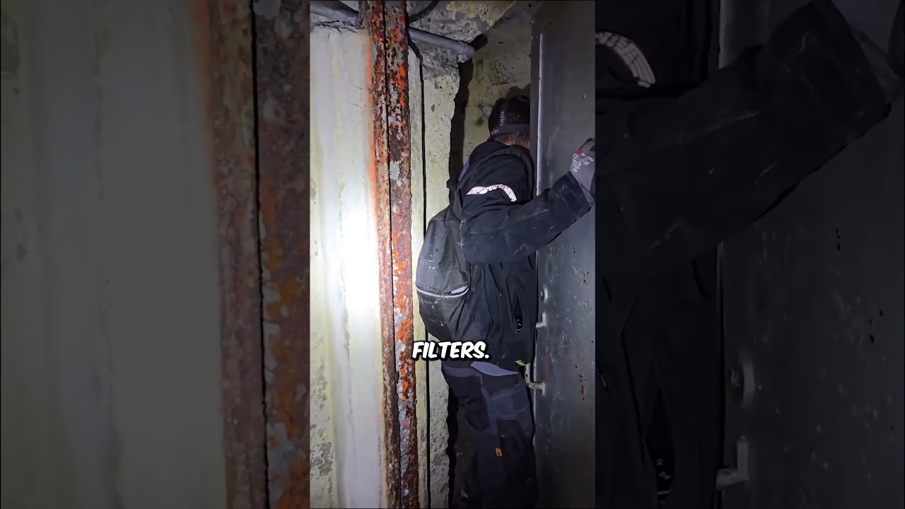 Они нашли скрытый бункер в горах