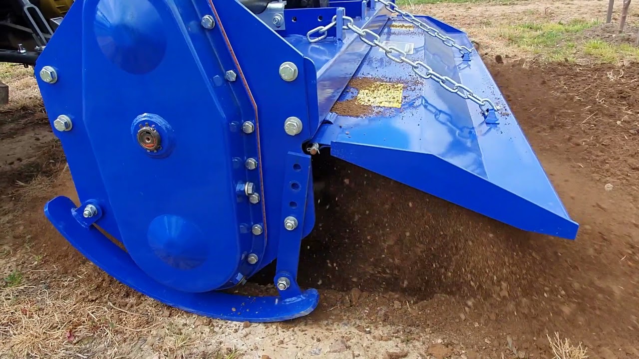 Dissy Machinery 1800mm (6ft) Heavy Duty Rotary Hoe Tiller