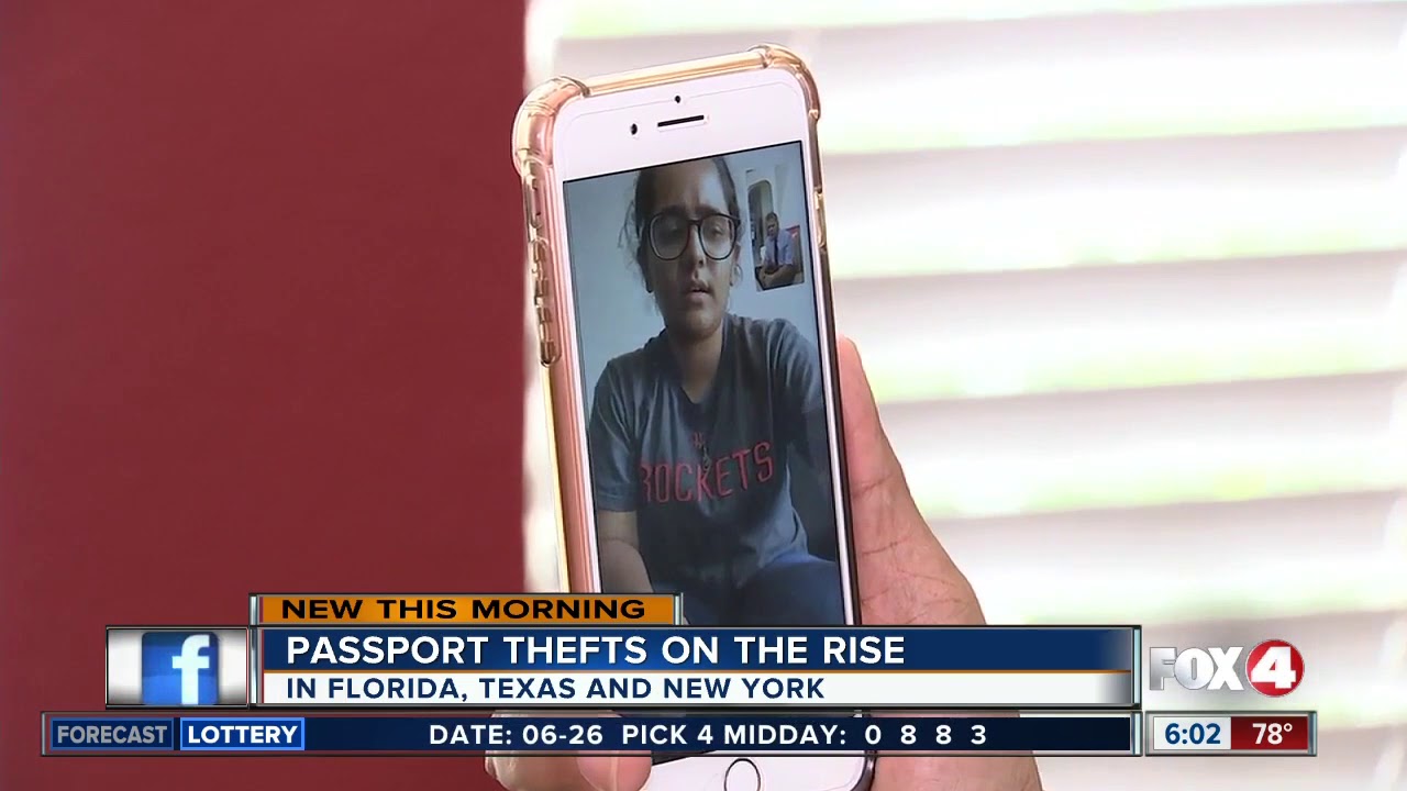 Passport thefts on the rise in Florida