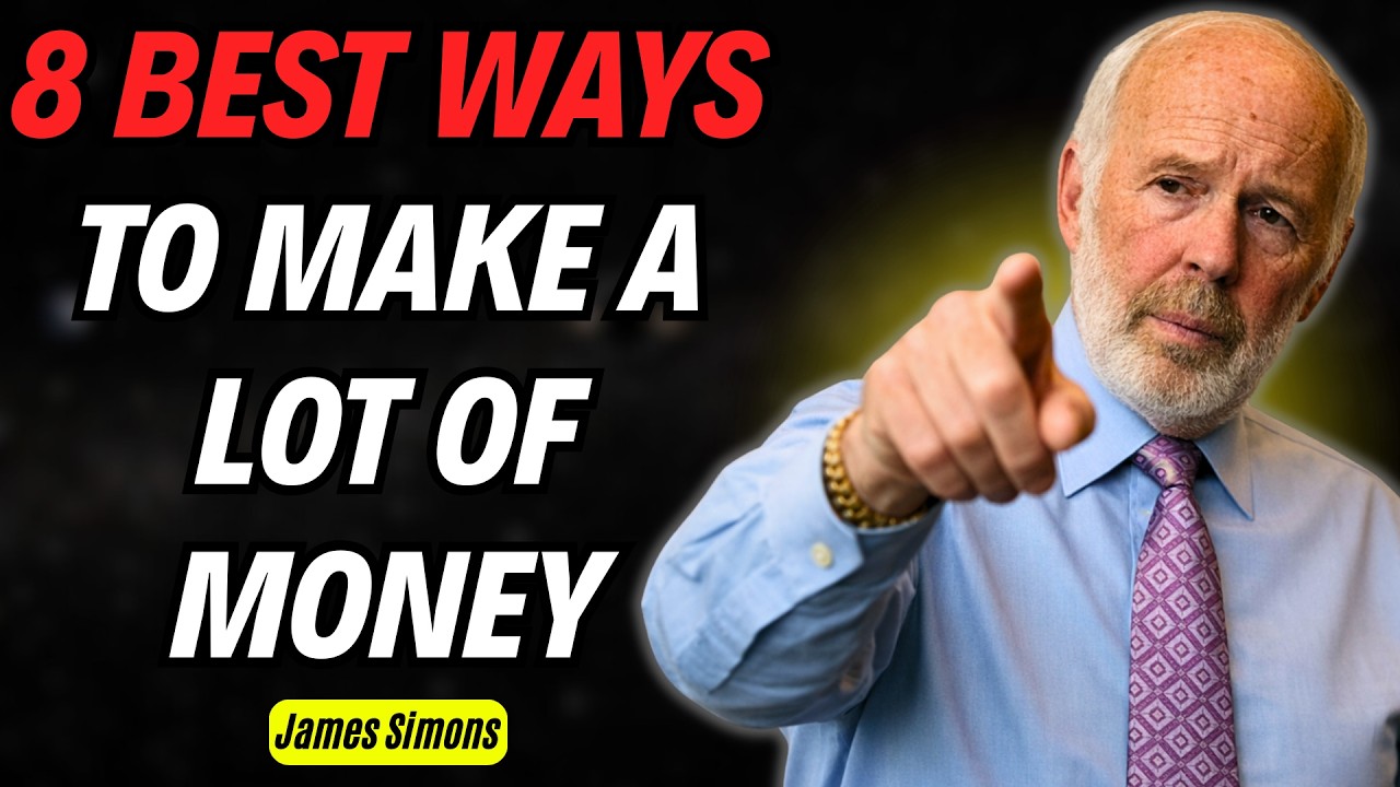 JAMES SIMONS: 8 WAYS to make MONEY work for you without relying on LUCK or TALENT