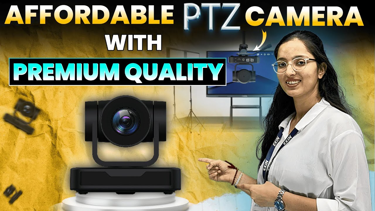 PTZ Camera with Premium Quality | EKIN 1130 UP Series Review | PTZ Camera for Classroom & Boardroom