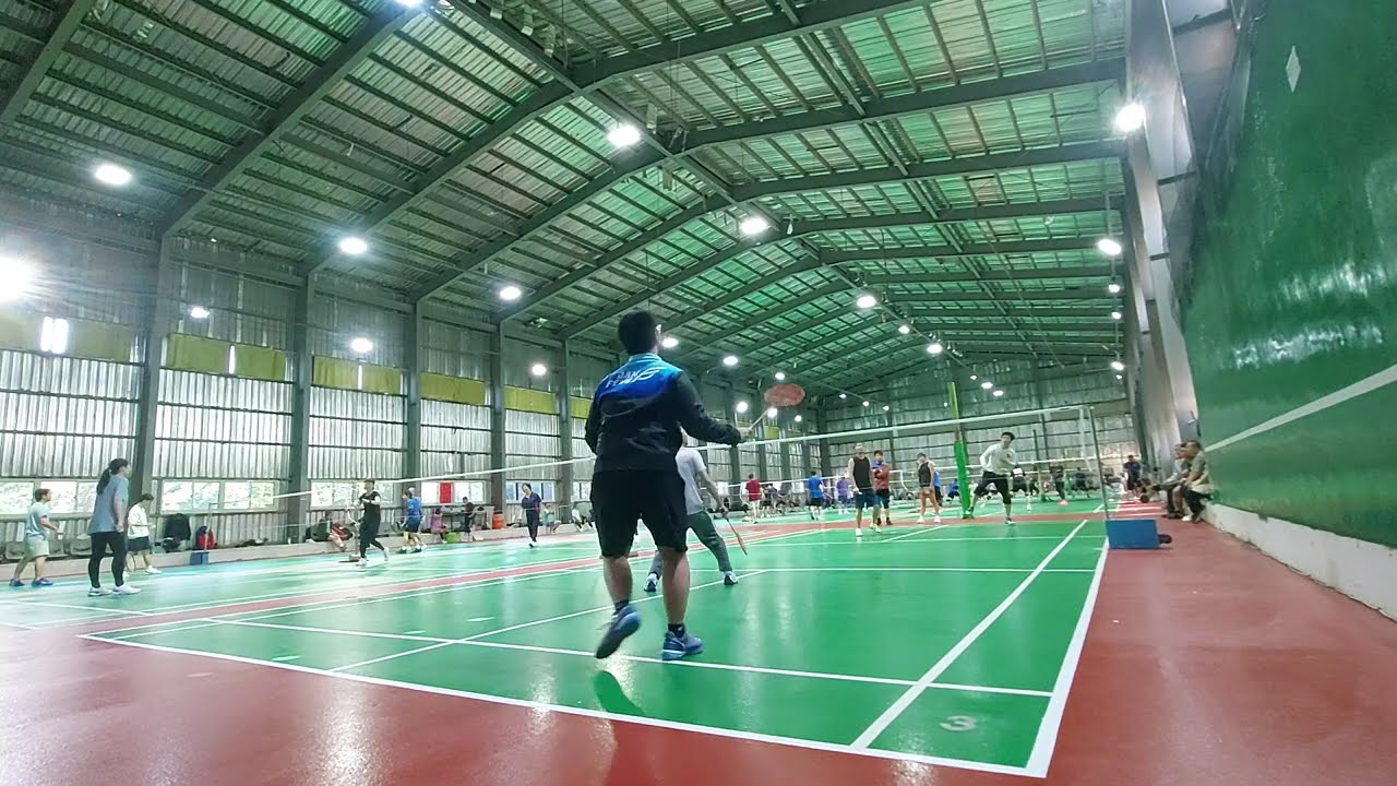 (內有兩場影片，開頭一場短片)20260110豐盛羽球隊-海哥與我 VS 兩位臨打男球友