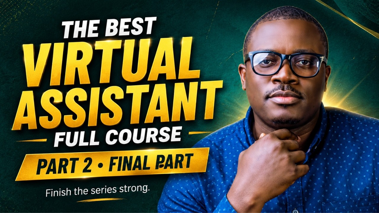 #1 Full Course for Virtual Executive Assistants in 2026! PT2