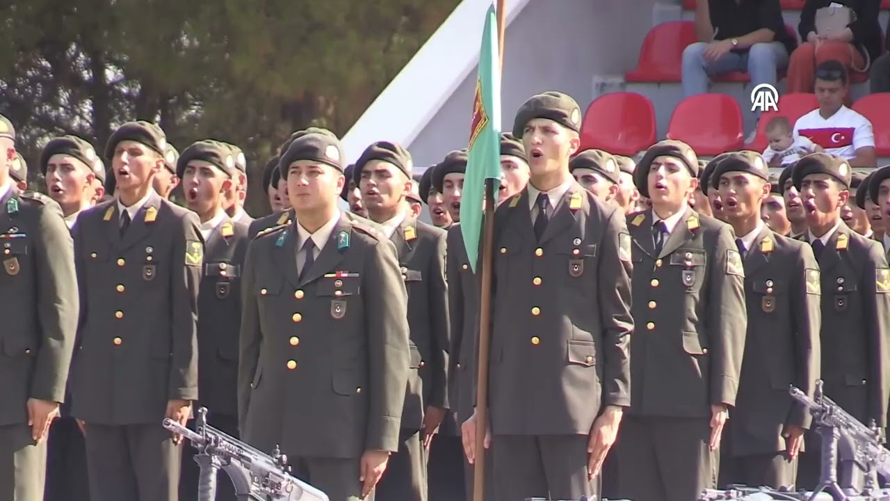 Balıkesir'de İntibak Eğitimlerini Tamamlayan Astsubay Adayları Ant İçti