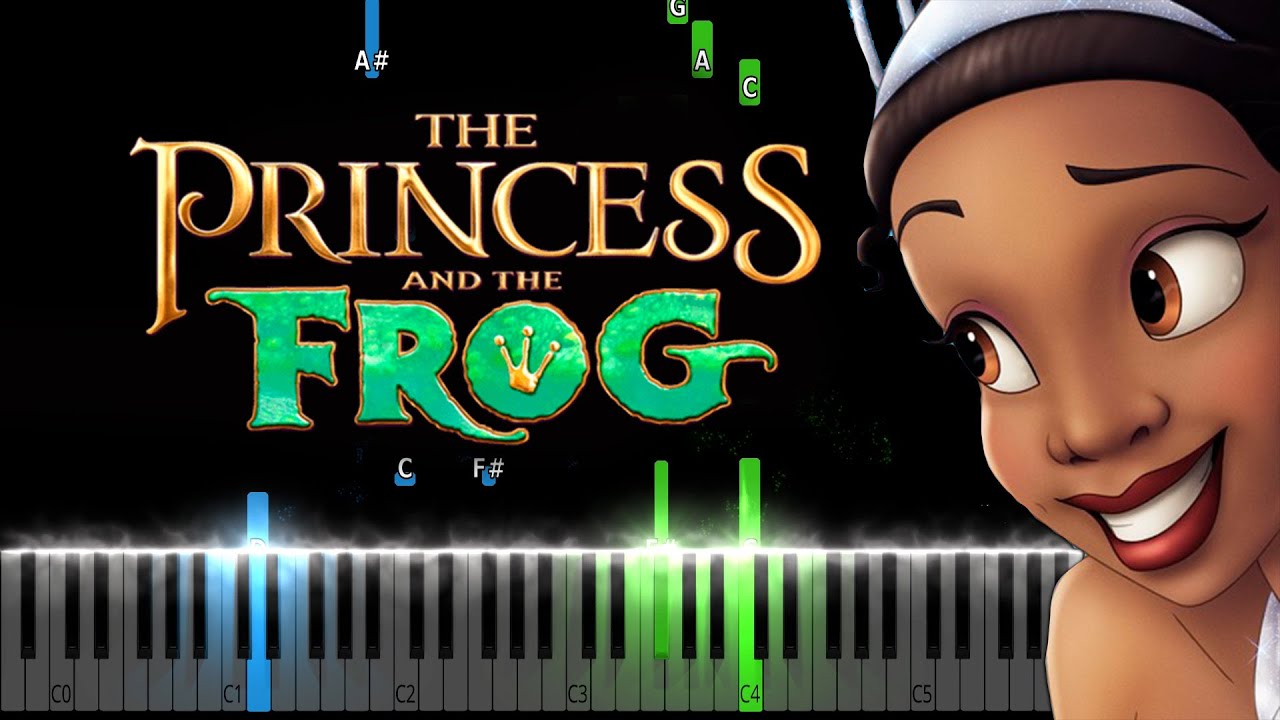 Almost There from Princess and the Frog Piano Tutorial