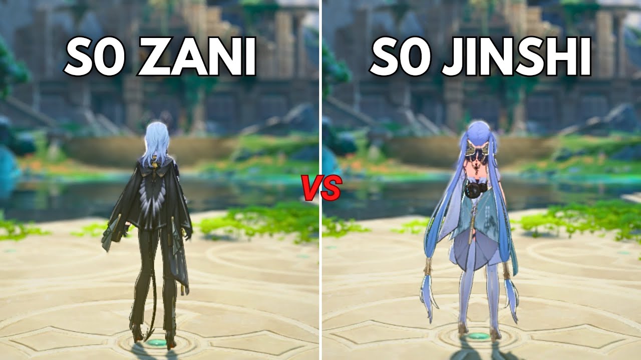 F2P :- Who is The BEST SPECTRO ?? Zani vs Jinshi! [ Wuthering Waves ]