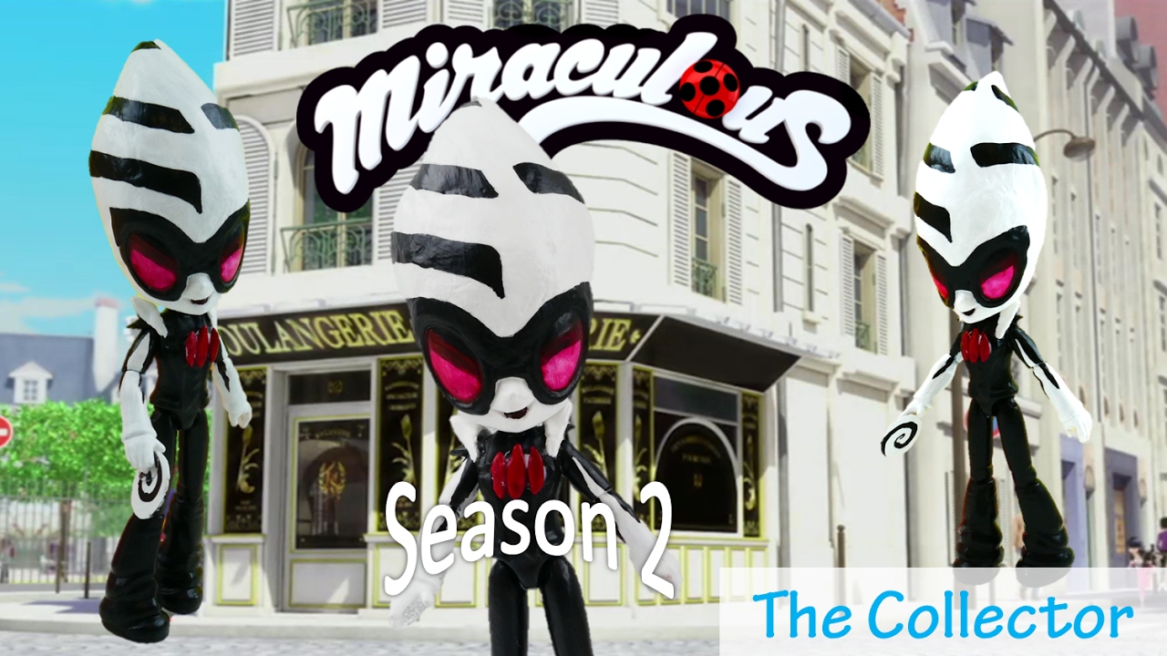 Miraculous Ladybug Season 2 Episode 1 The Collector Toy Doll Custom Tutorial