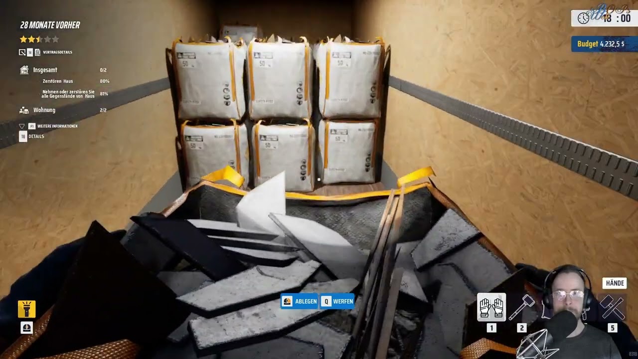 Deconstruction Simulator 🦁 Stream 9 👷‍♂️ [2/7] Unser Spezialauftrag, ein Abriss bei Nacht