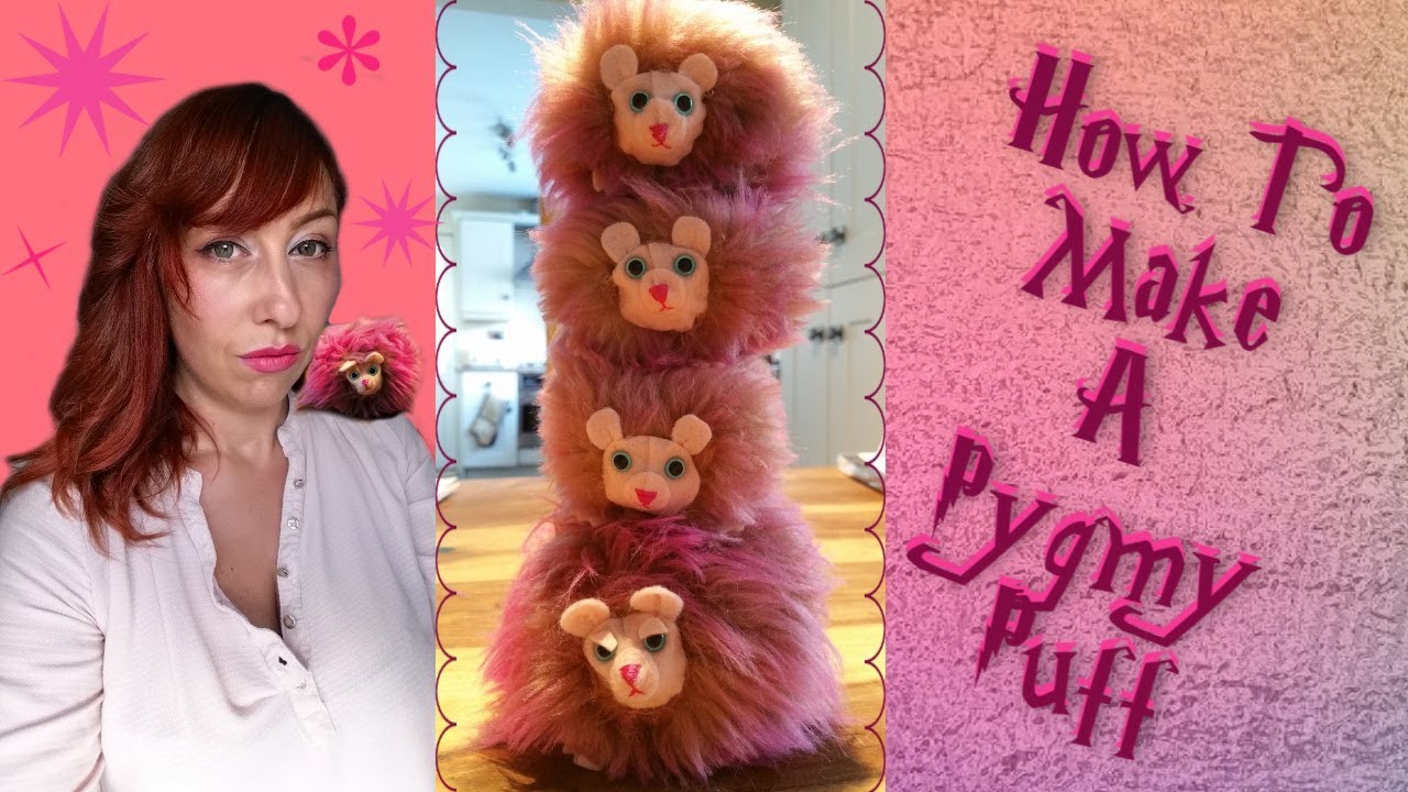How to Make a Pygmy Puff from Harry Potter