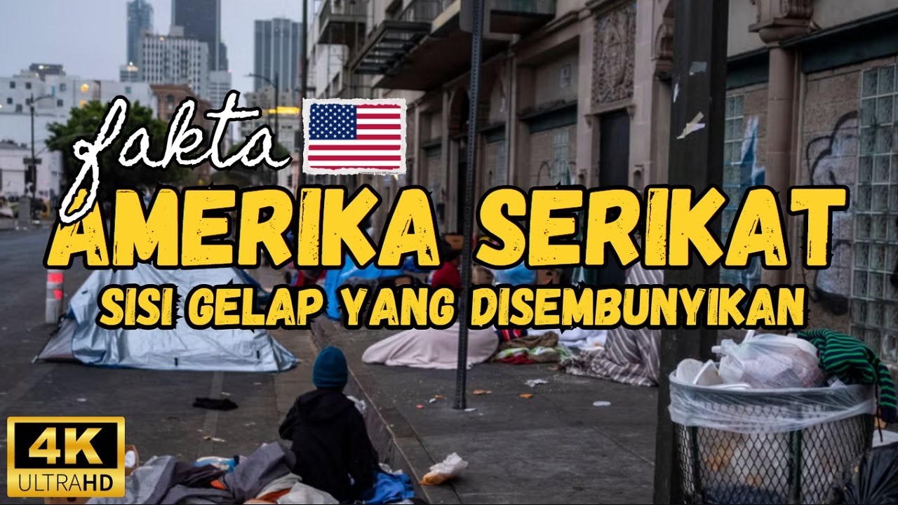 Sisi Gelap Negara Amerika: Banyak Gelandangan, Kota Kotor & Kejahatan Dimana-Mana