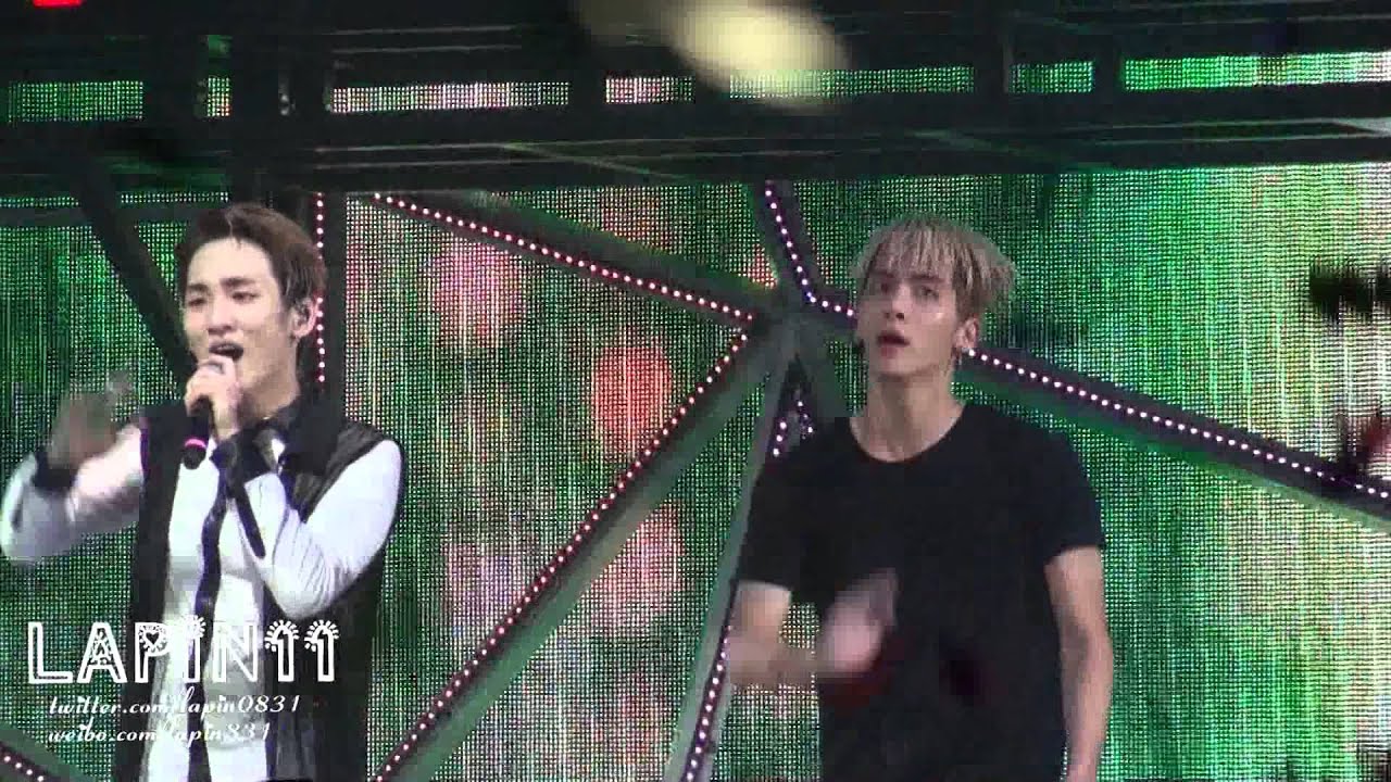 140601 SHINee WORLD Ⅲ in SHANGHAI - colorful+Talk (JongKey Focus)