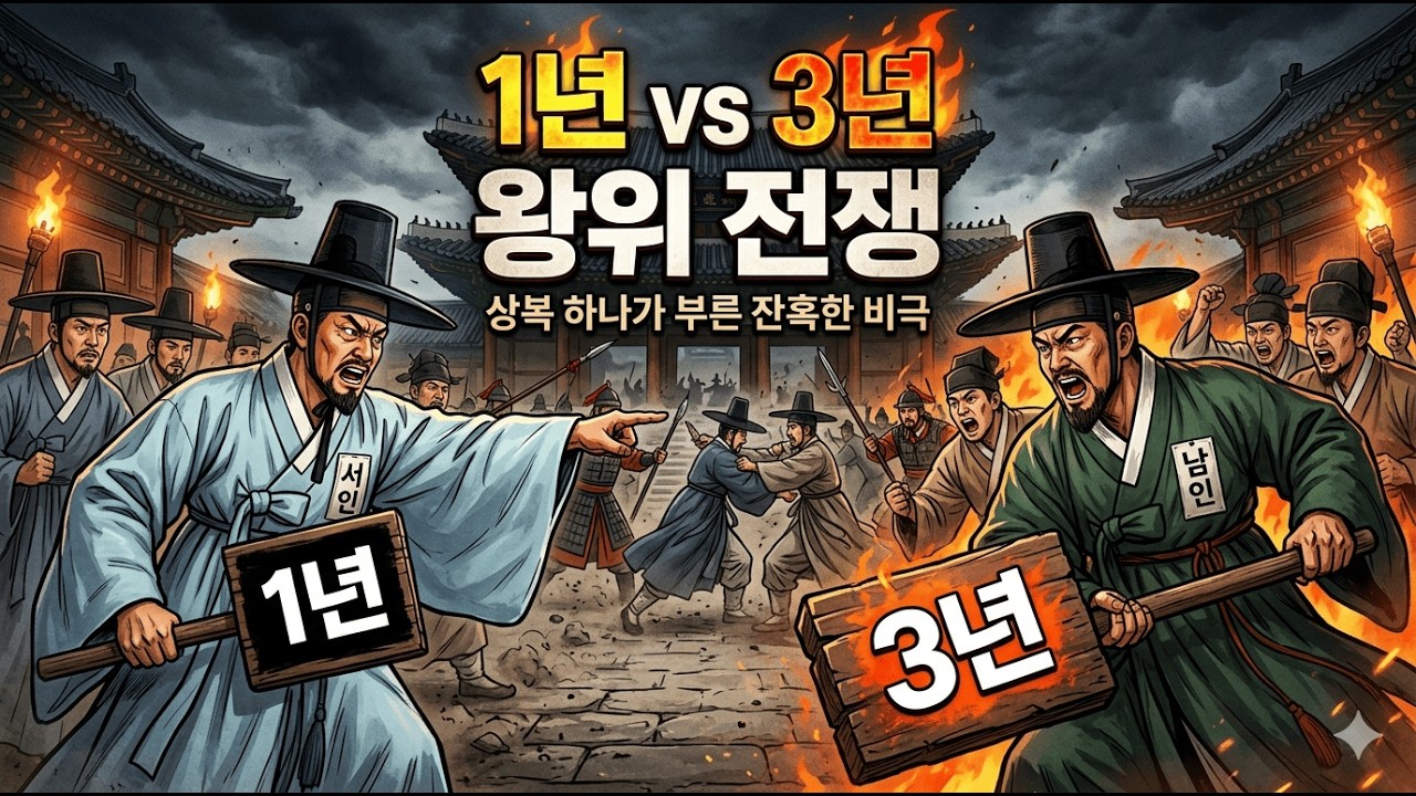&ldquo;조선 최악의 정치 싸움&hellip; 시작은 &lsquo;상복&rsquo;이었다&rdquo;(예송논쟁1차,2차)