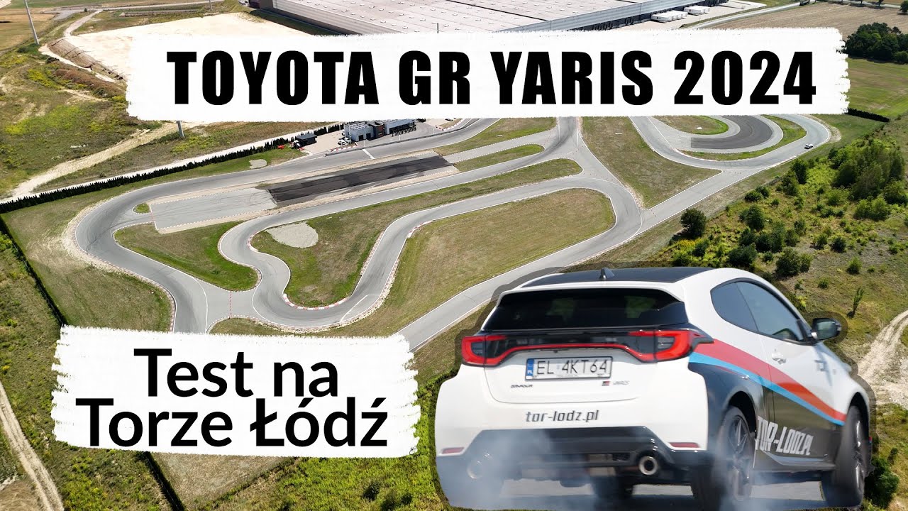 #gryaris Toyota GR Yaris 2024 test na Tor Łódź wersji z automatyczną skrzynią biegów #toyotagryaris