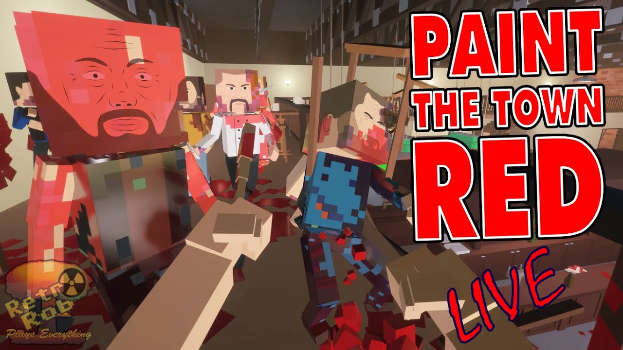 Retr0Rob Live: Paint the Town Red! $12.99 on Steam Sale!