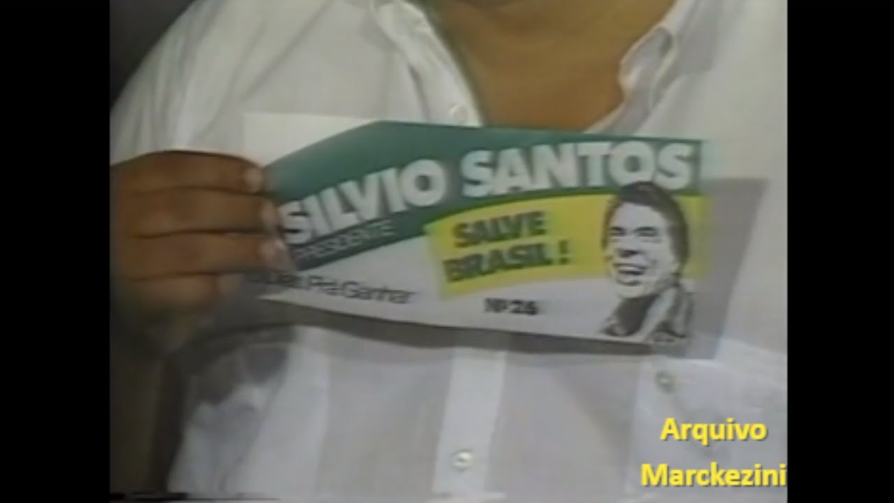 Jornal da Record - Silvio Santos e as Eleições 89