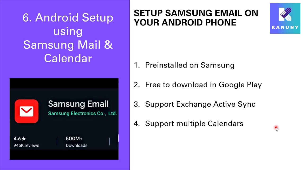 Zimbra Mail Setup - Mobile Android | Samsung Email Setup