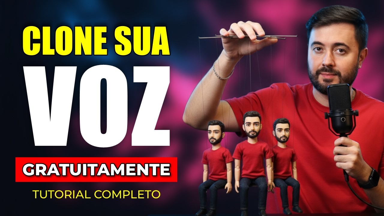 COMO CLONAR QUALQUER VOZ DE GRAÇA COM IA (Use com responsabilidade)