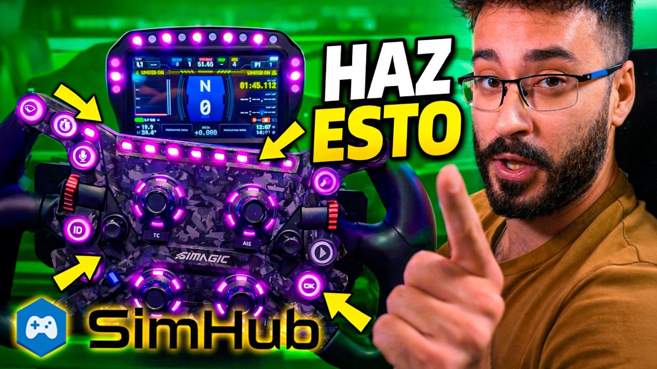 ✅【GUÍA DEFINITIVA】✅Simagic GT Neo + SimHub: Configuración de TELEMETRÍA🔥 (Perfil ATSR)