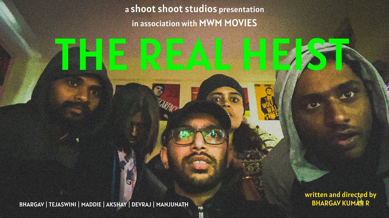 The Real Heist - Inception | English | SHOOT SHOOT STUDIOS original | Satire | Money heist | comedy