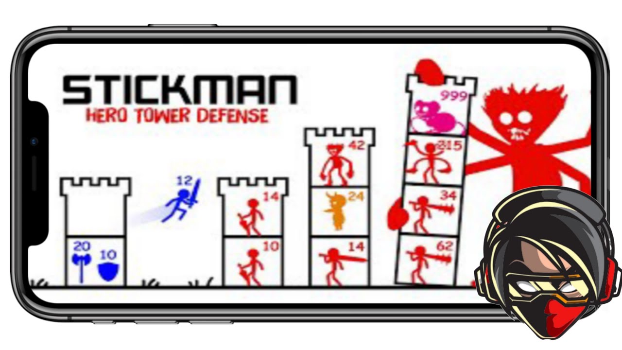 ОБЗОР ИГРЫ - STICK WAR: HERO TOWER DEFENSE