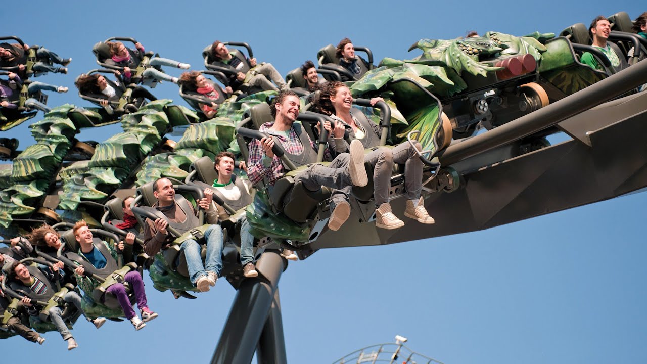 Visit all gardaland rides raptor, blue tornado, oblivion, doremifarm, fuga da atlantide, 2025