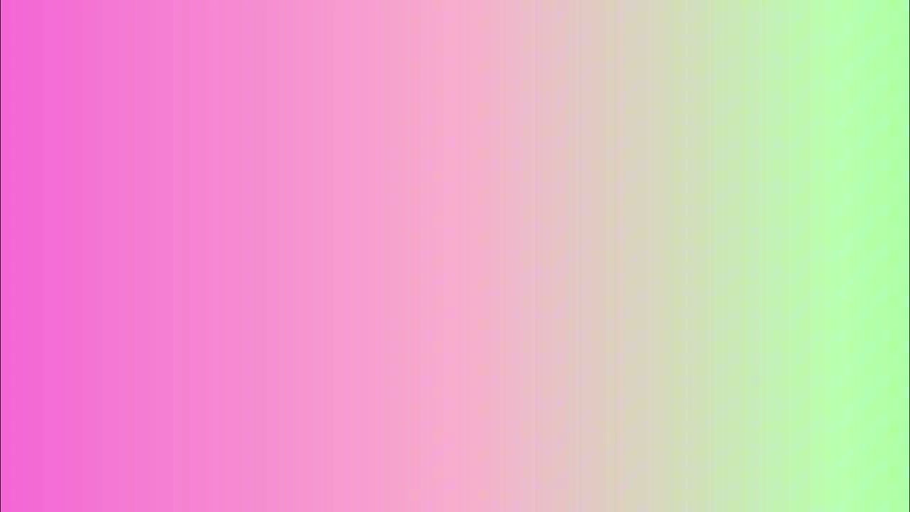 Aesthetic Pink & Green Gradient Screen | 1 Hour Relaxing Background