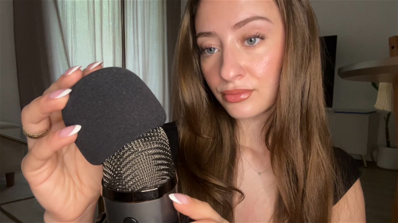ASMR scratching that itch in your brain (gentle mic pumping, soft whispering)