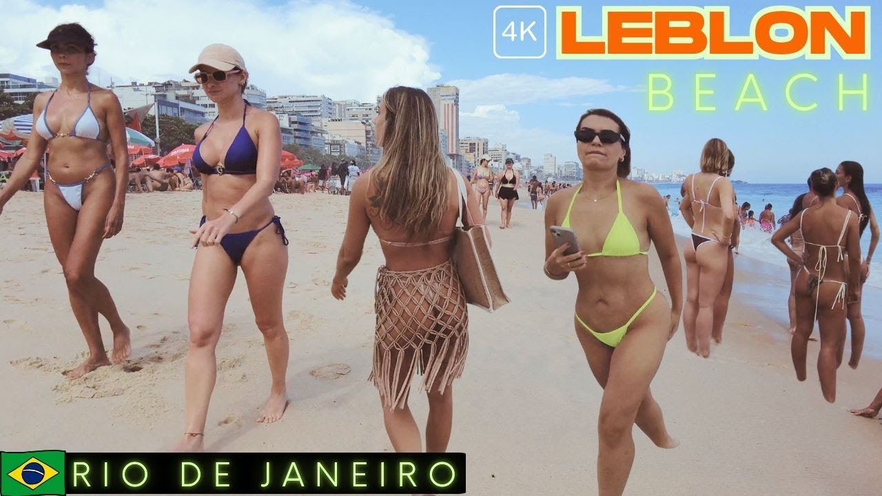 🇧🇷 WALKING LEBLON BEACH | NEW YEARS DAY 2026 | RIO DE JANEIRO【 4K 】⁶⁰