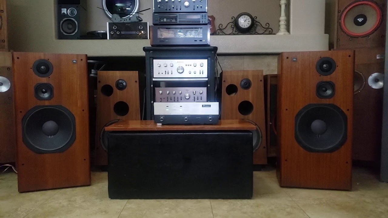 McIntosh MC2120 Amplifier & JBL 240ti Speakers Available @ BIGAZSPEAKERS.COM