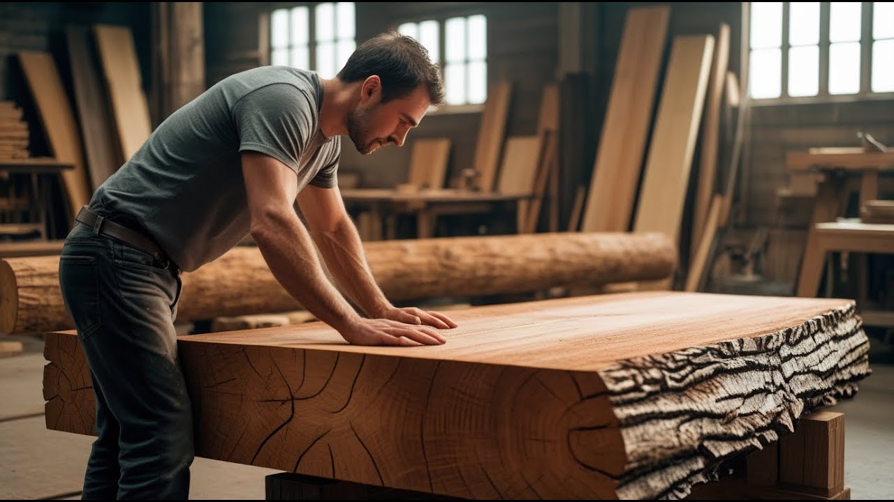 Unbelievable! From Raw Wood to Time Masterpiece, See What This Guy Did?