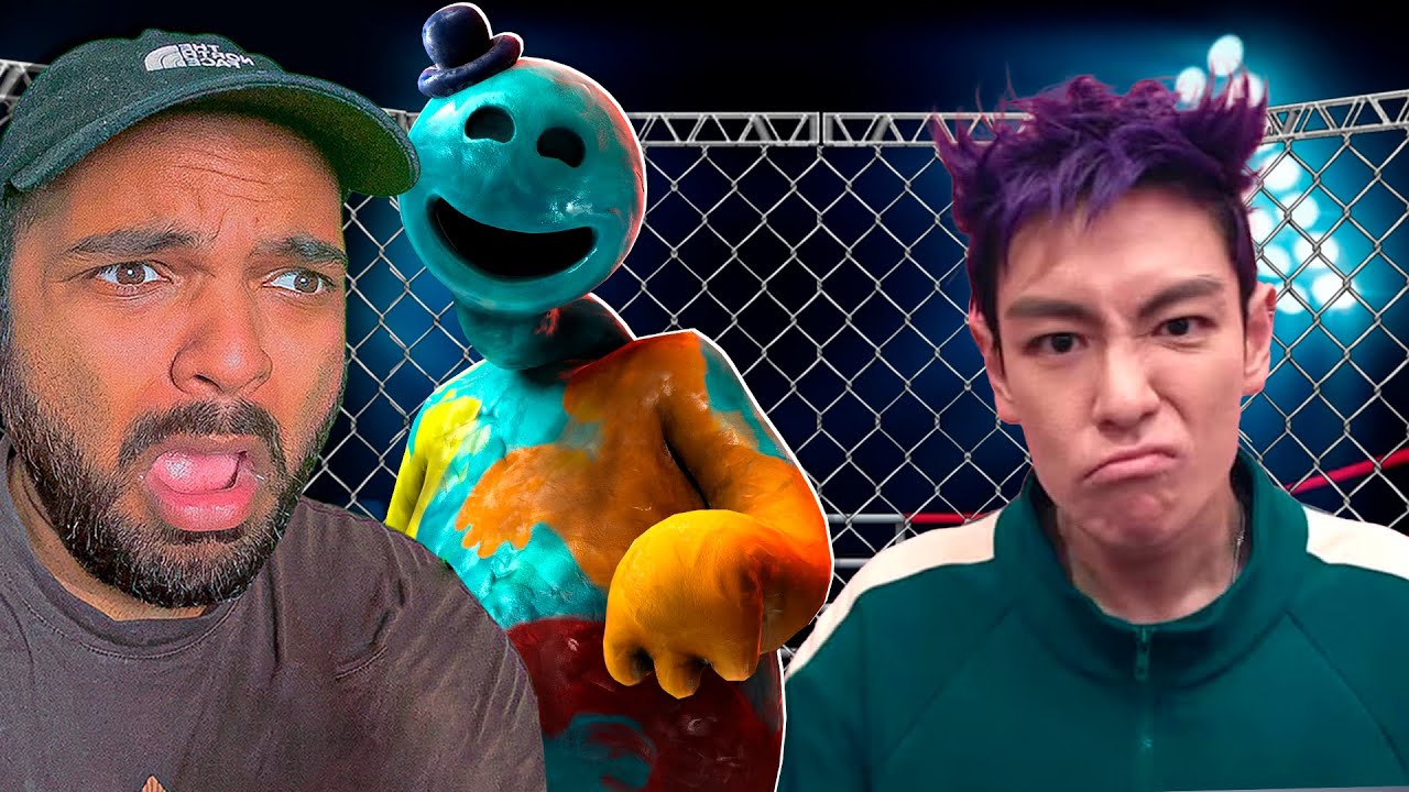 THANOS SQUID GAME se BAT contre DOEY THE DOUGHMAN sur WWE !