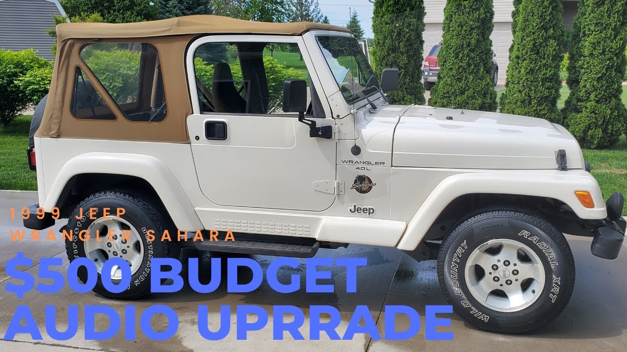 $500 Jeep TJ Audio Upgrade