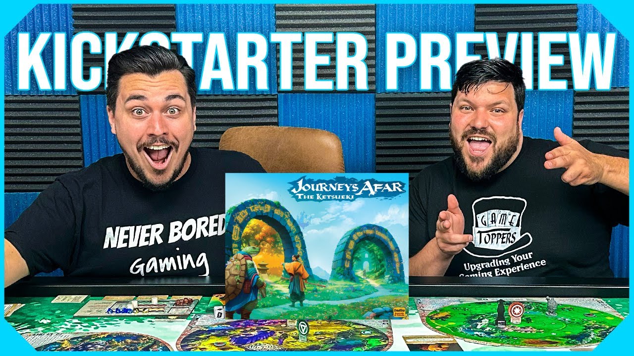 Journeys Afar: The Ketsueki | Превью Kickstarter | Превью настольной игры