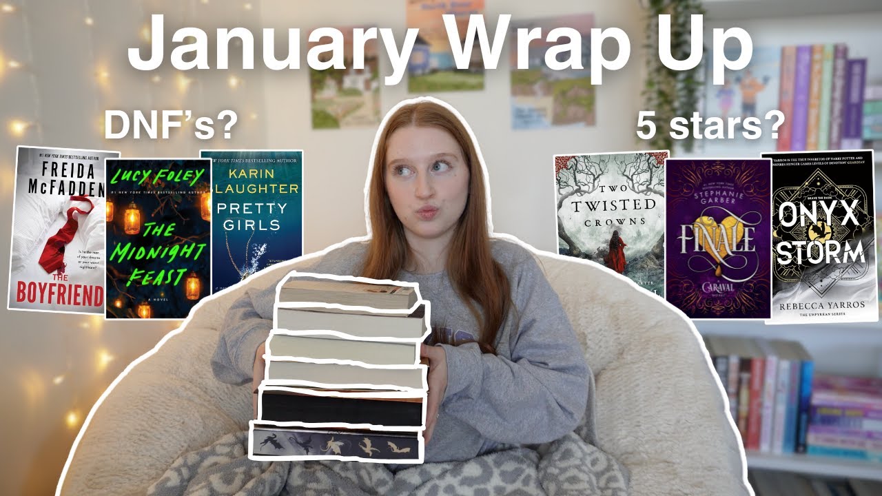 Every book I read in January 📚❄️ reading wrap-up